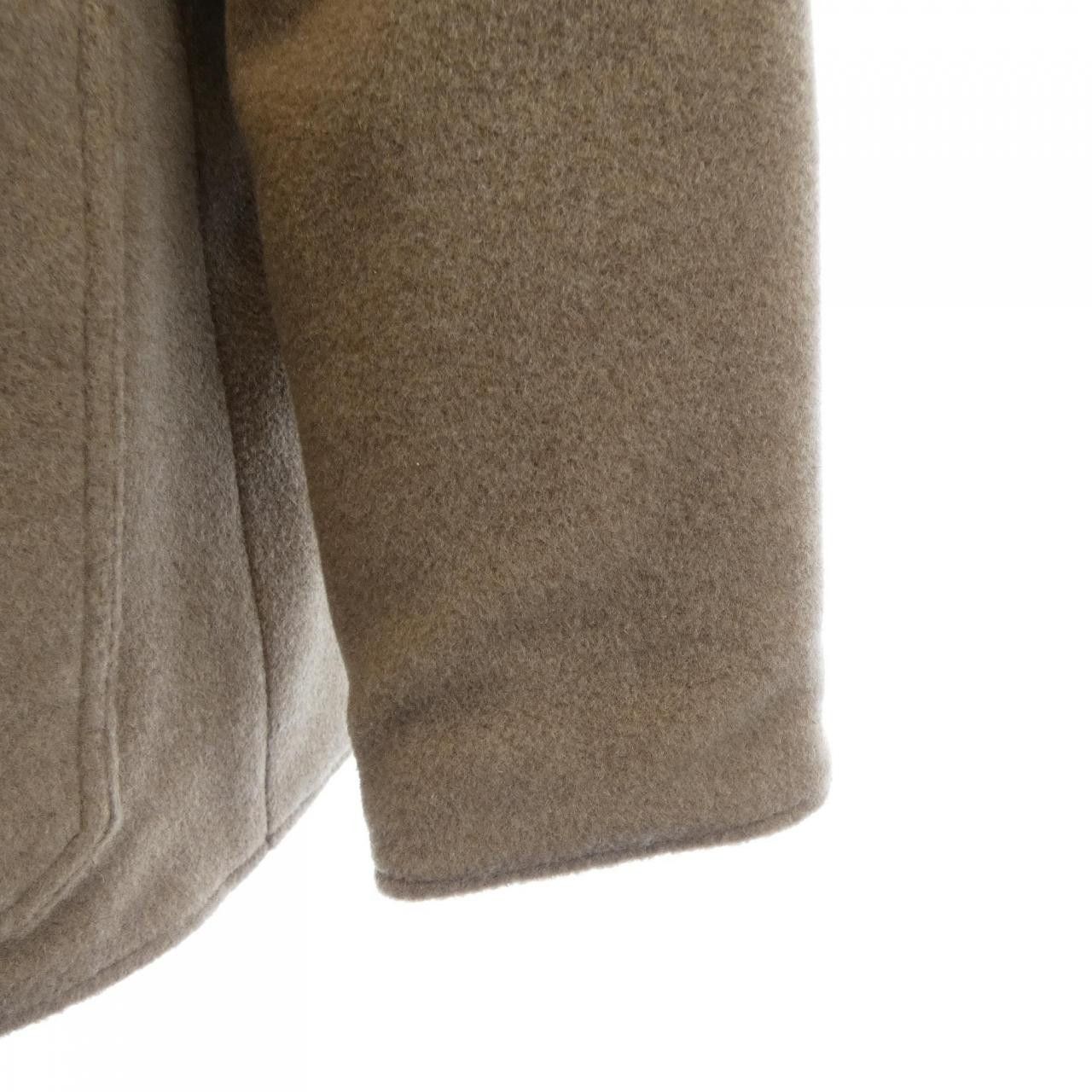 Hermes Hermes Hermès CHEVAL Twillene Silk Cashmere Polyester Coat Textile Outerwear DUTY FREE for USA Size ONE SIZE - 8 Thumbnail