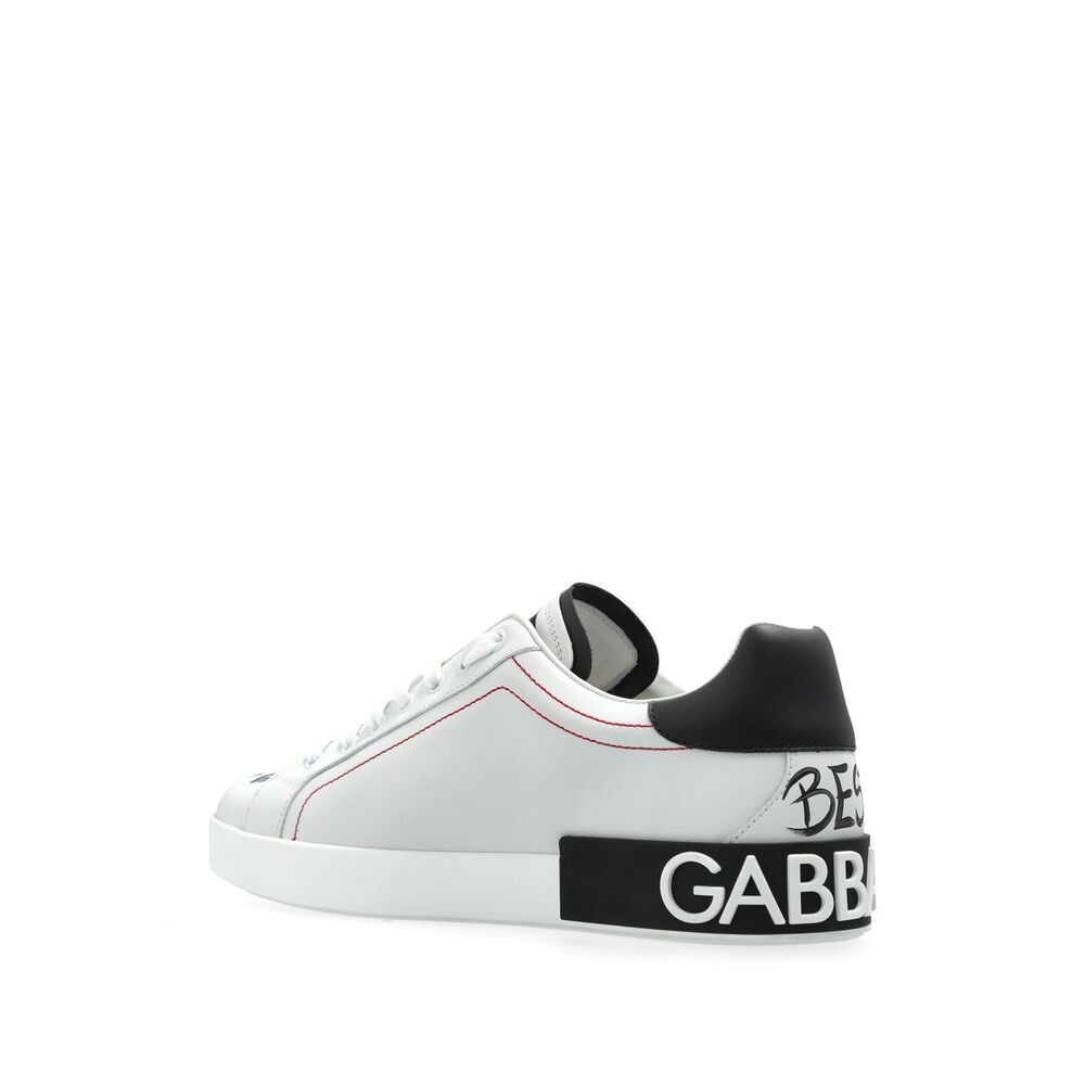 Dolce & Gabbana Dolce & Gabbana WHITE Trainers - Low-Tops Size US 11 / EU 44 - 5 Thumbnail