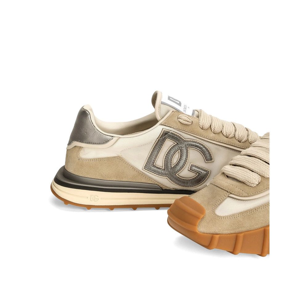 Dolce & Gabbana Dolce & Gabbana NEUTRALS Trainers - Low-Tops Size US 7 / EU 40 - 4 Thumbnail