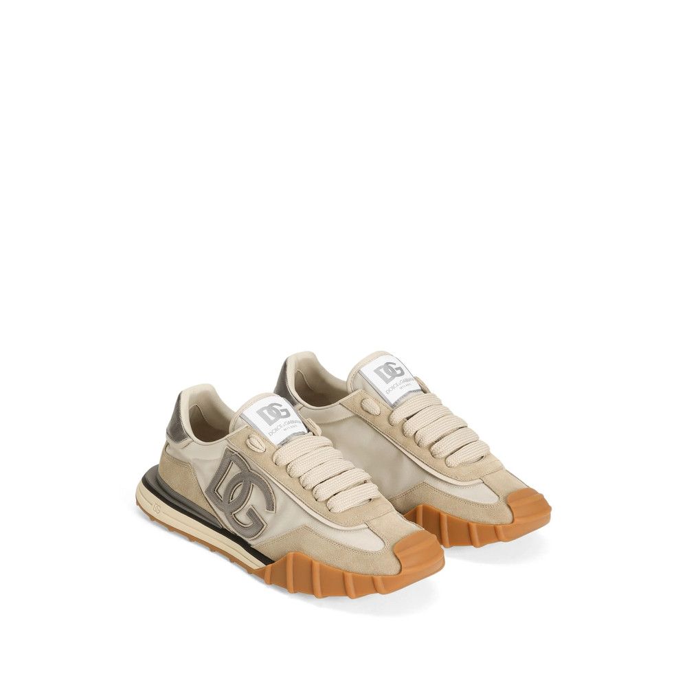 Dolce & Gabbana Dolce & Gabbana NEUTRALS Trainers - Low-Tops Size US 12 / EU 45 - 2 Thumbnail