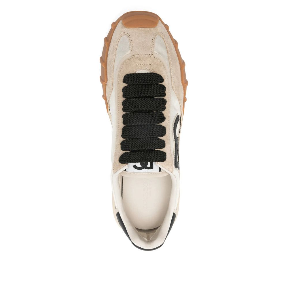 Dolce & Gabbana Dolce & Gabbana NEUTRALS Trainers - Low-Tops Size US 7 / EU 40 - 2 Thumbnail