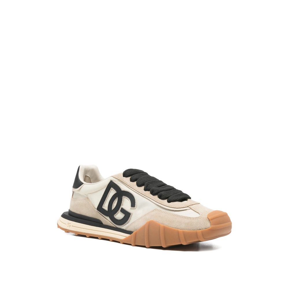 Dolce & Gabbana Dolce & Gabbana NEUTRALS Trainers - Low-Tops Size US 7 / EU 40 - 3 Thumbnail