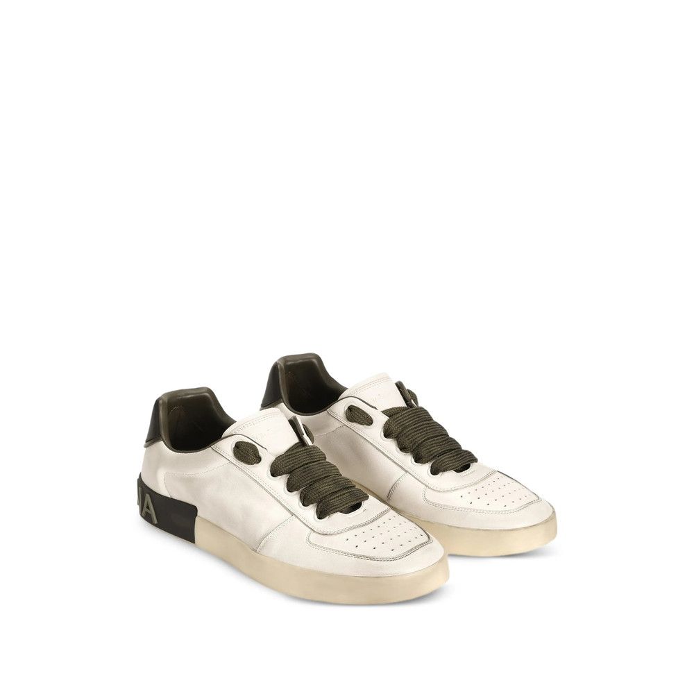 Dolce & Gabbana Dolce & Gabbana WHITE Trainers - Low-Tops Size US 10 / EU 43 - 4 Thumbnail