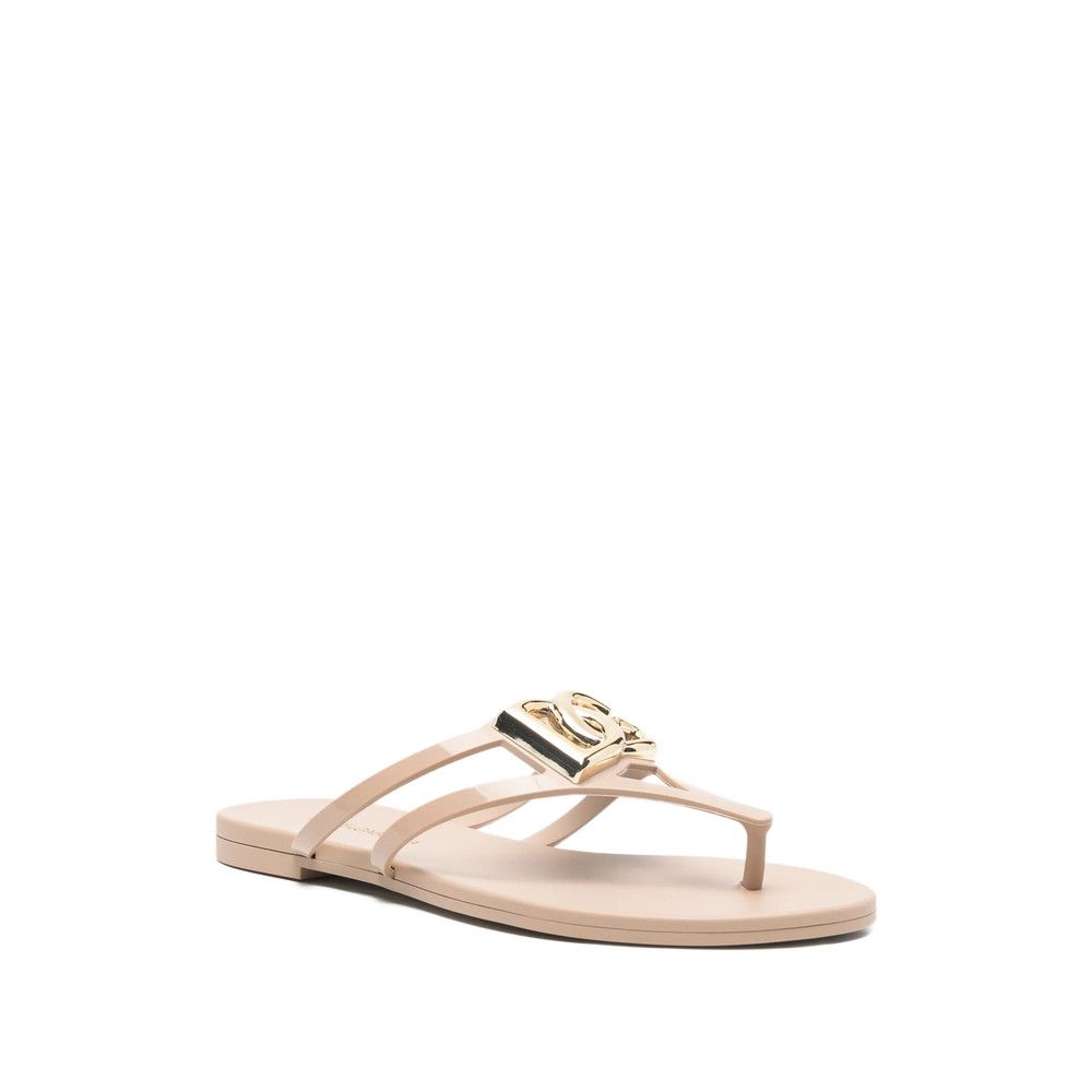 Dolce & Gabbana Dolce & Gabbana NEUTRALS Flip-Flops & Slides Size US 6 / IT 36 - 4 Thumbnail