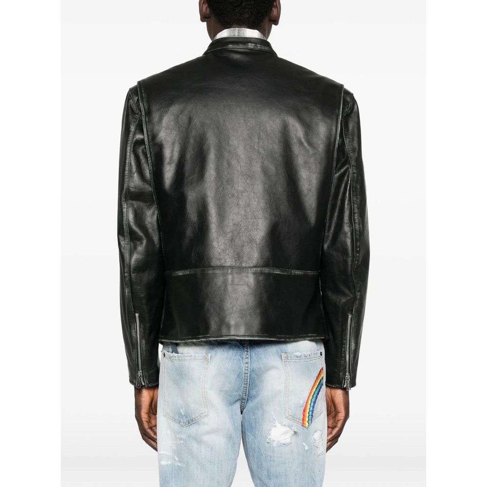 Dsquared2 Dsquared2 BLACK Jackets - Leather Jackets Size US L / EU 52-54 / 3 - 4 Thumbnail