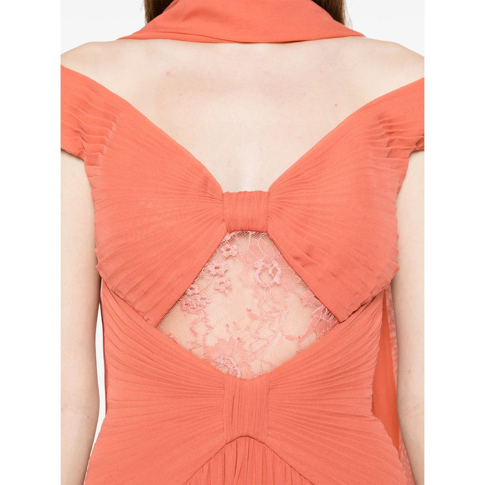 Elie Saab Elie Saab ORANGE Dresses - Evening Dresses Size S / US 4 / IT 40 - 5 Thumbnail