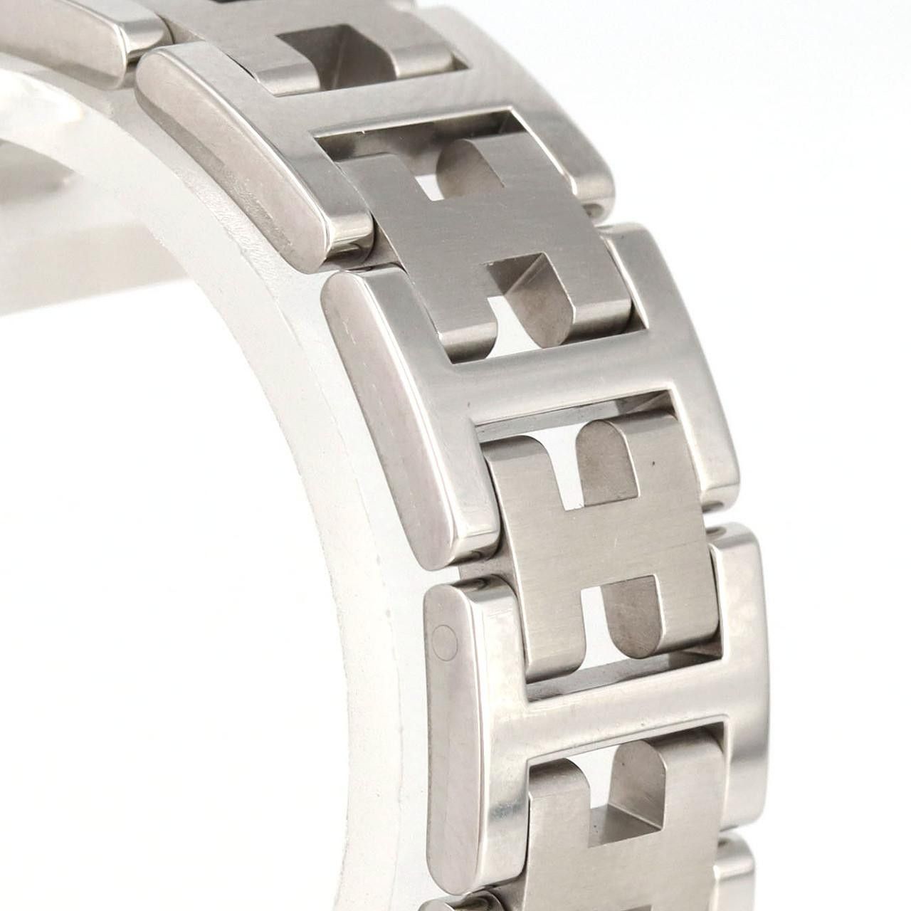 Hermes Hermès Clipper Stainless Steel Metal Quartz CL4.210 DUTY FREE for USA