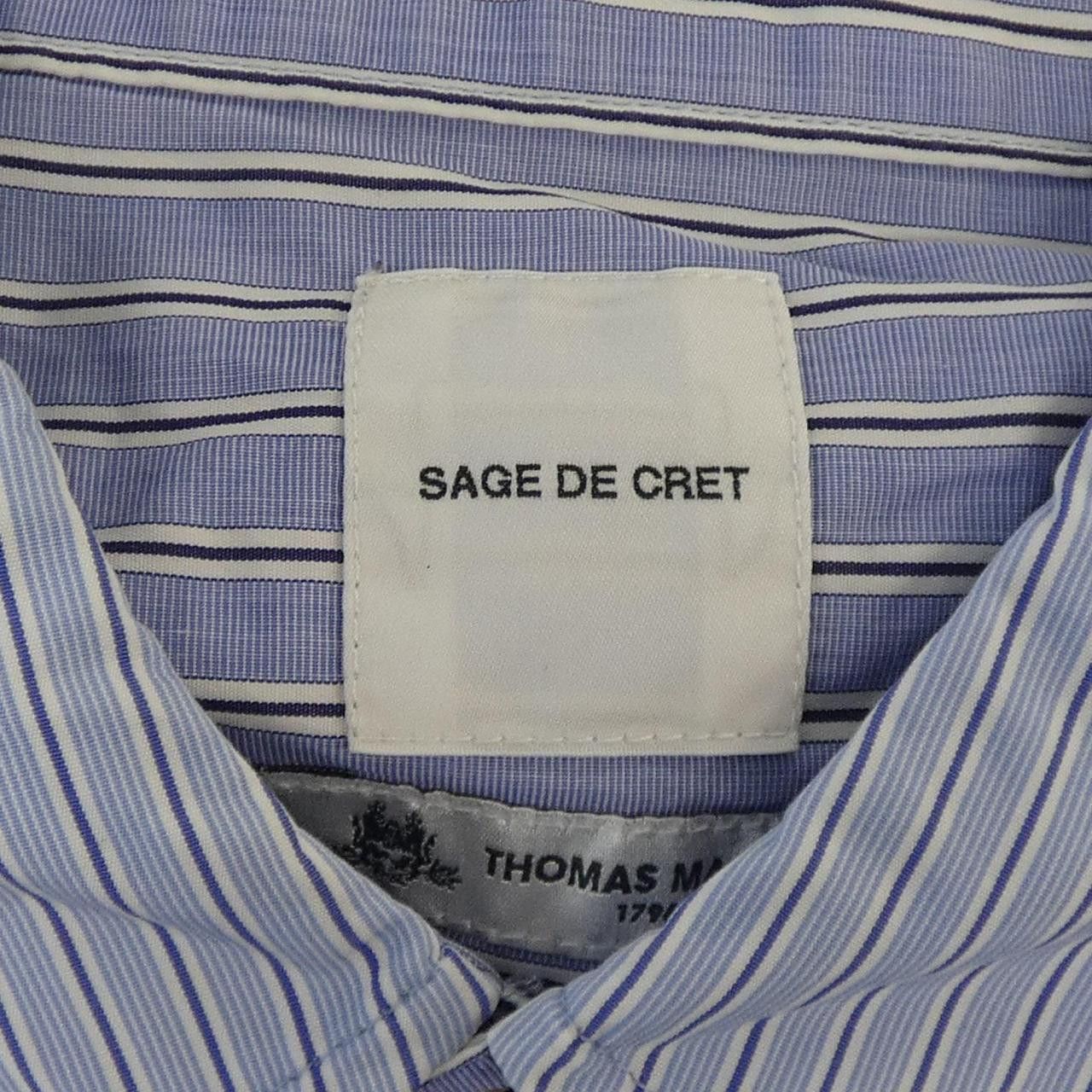 Other Other SAGE DE CRET Shirt Textile Dress Shirt DUTY FREE for USA Size ONE SIZE - 4 Thumbnail