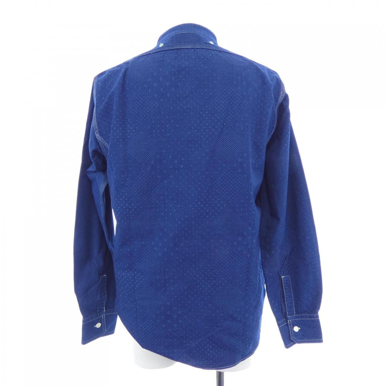Other Other Nigel Cabourn Shirt Textile Dress Shirt 8038-00-10006 DUTY FREE for USA Size ONE SIZE - 2 Thumbnail