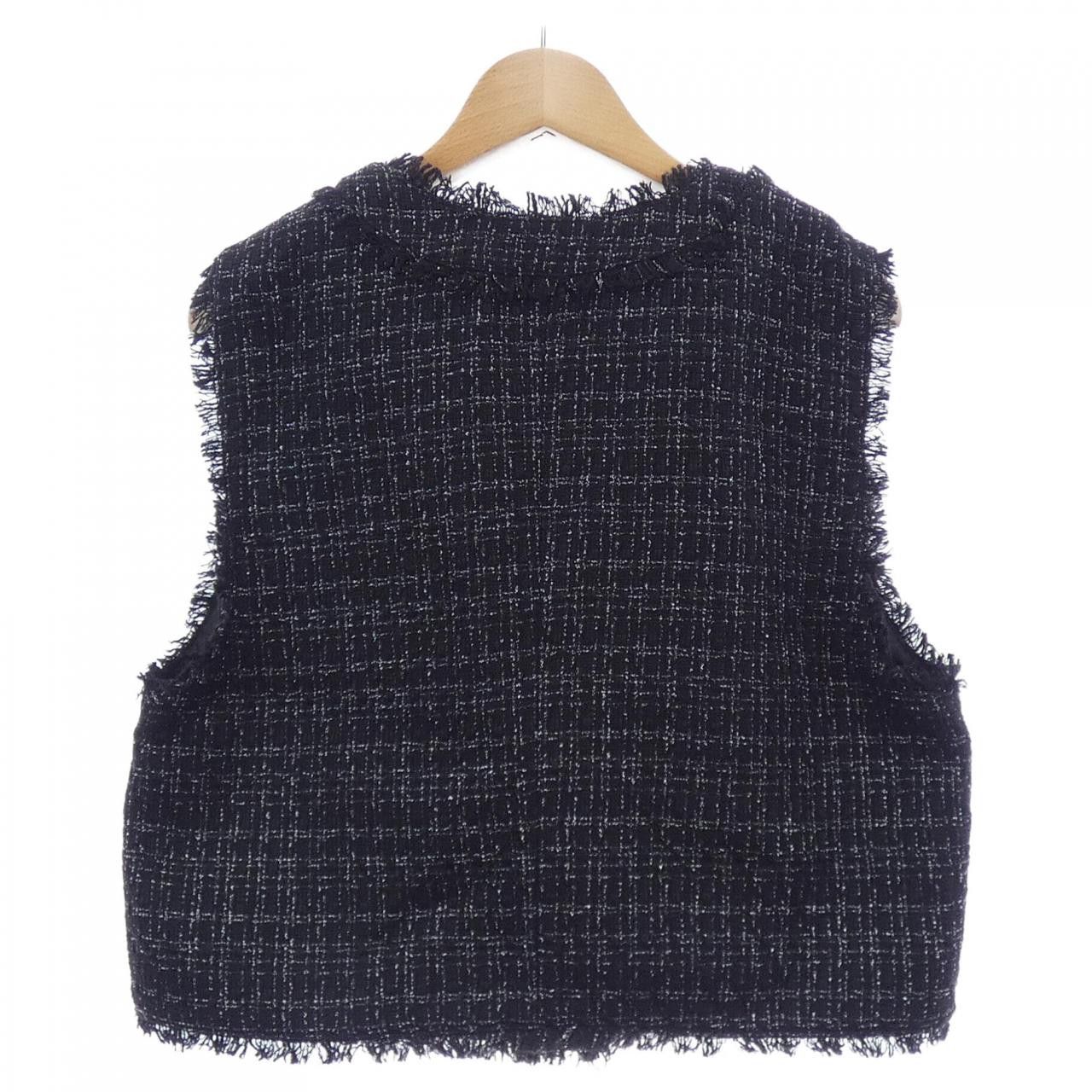 Other Other Cadune Vest Textile Tops 74146131 DUTY FREE for USA Size ONE SIZE - 2 Thumbnail