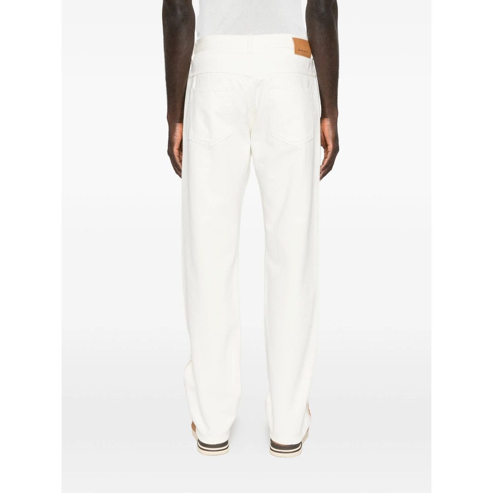Isabel Marant Isabel Marant NEUTRALS Denim - Regular & Straight-Leg Jeans Size US 32 / EU 48 - 3 Thumbnail