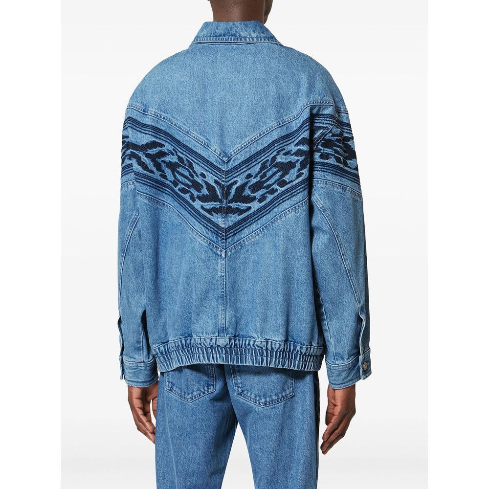 Isabel Marant Isabel Marant BLUE Jackets - Denim Jackets Size US L / EU 52-54 / 3 - 3 Thumbnail