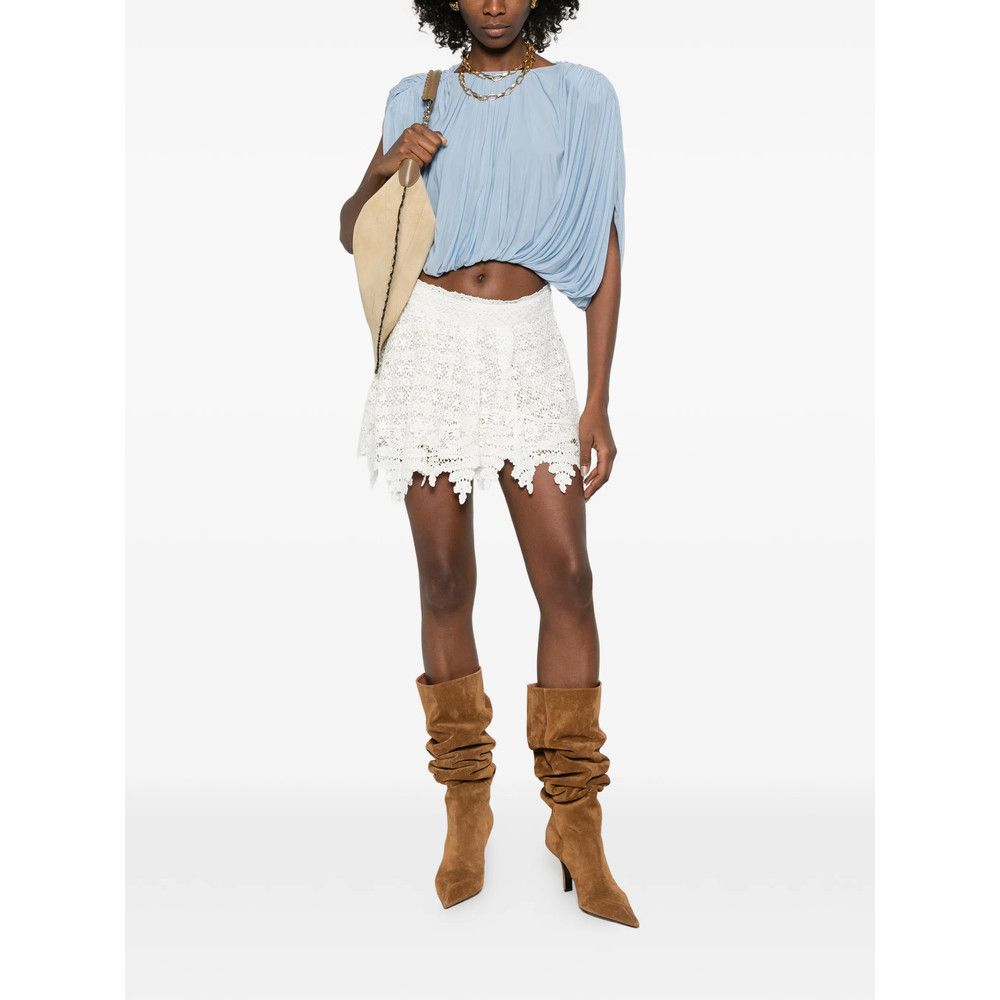 Isabel Marant Isabel Marant WHITE Skirts - A-Line Skirts Size 27" / US 4 / IT 40 - 4 Thumbnail