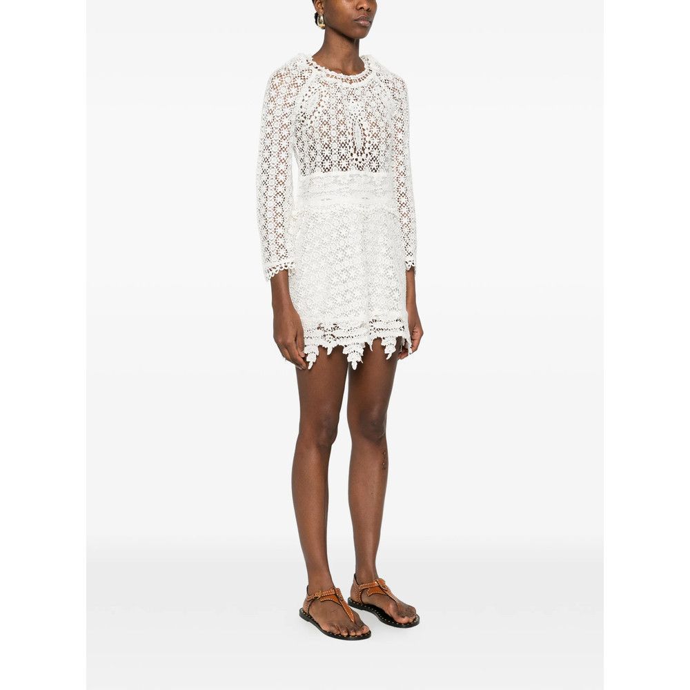 Isabel Marant Isabel Marant WHITE Dresses - Day Dresses Size M / US 6-8 / IT 42-44 - 4 Thumbnail