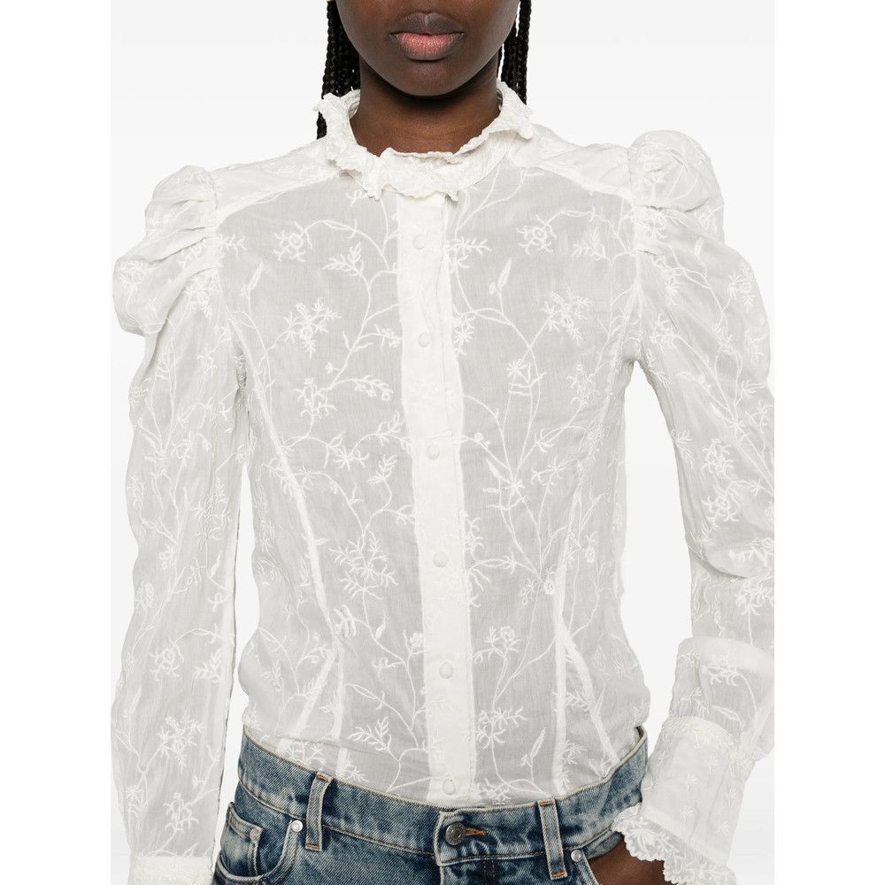 Isabel Marant Isabel Marant WHITE Tops - Shirts Size M / US 6-8 / IT 42-44 - 3 Thumbnail