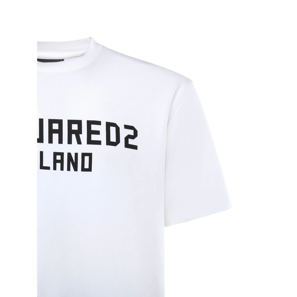 Dsquared2 Dsquared2 WHITE T-Shirts & Vests - T-Shirts Size US L / EU 52-54 / 3 - 3 Thumbnail