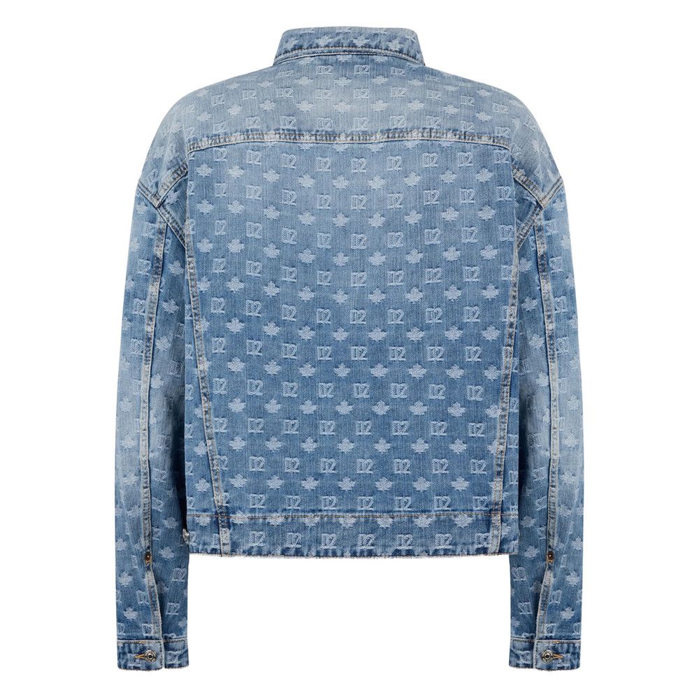 Dsquared2 Dsquared2 BLUE Jackets - Denim Jackets Size US XL / EU 56 / 4 - 2 Thumbnail