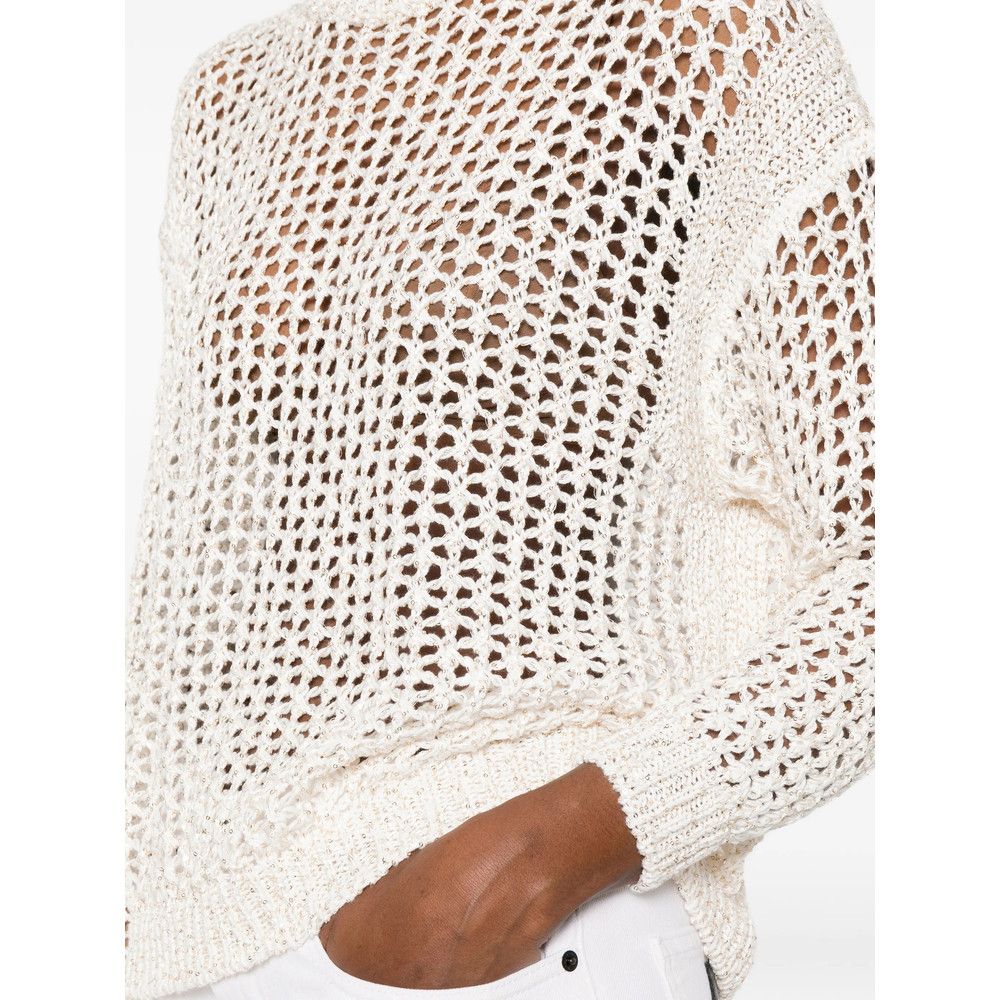 Panicale Panicale NEUTRALS Knitwear - Jumpers Size M / US 6-8 / IT 42-44 - 5 Thumbnail