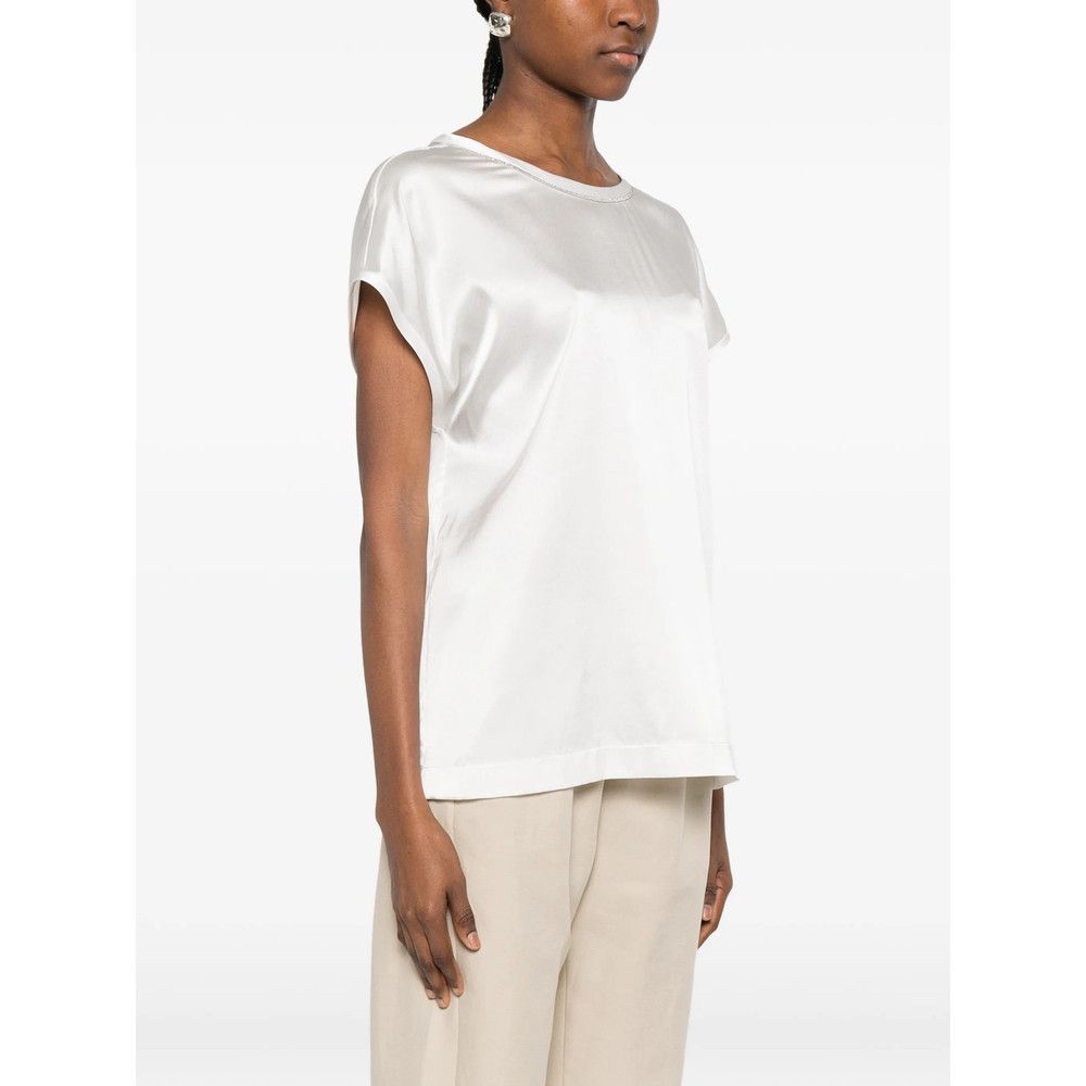 Panicale Panicale WHITE Tops - Blouses Size S / US 4 / IT 40 - 4 Thumbnail