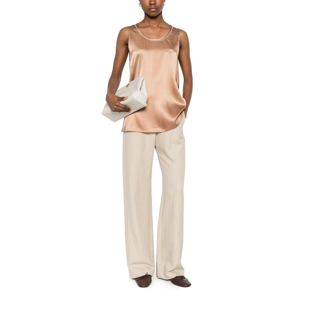 Panicale Panicale NEUTRALS Tops - Vests & Tank Tops Size M / US 6-8 / IT 42-44 - 5 Thumbnail