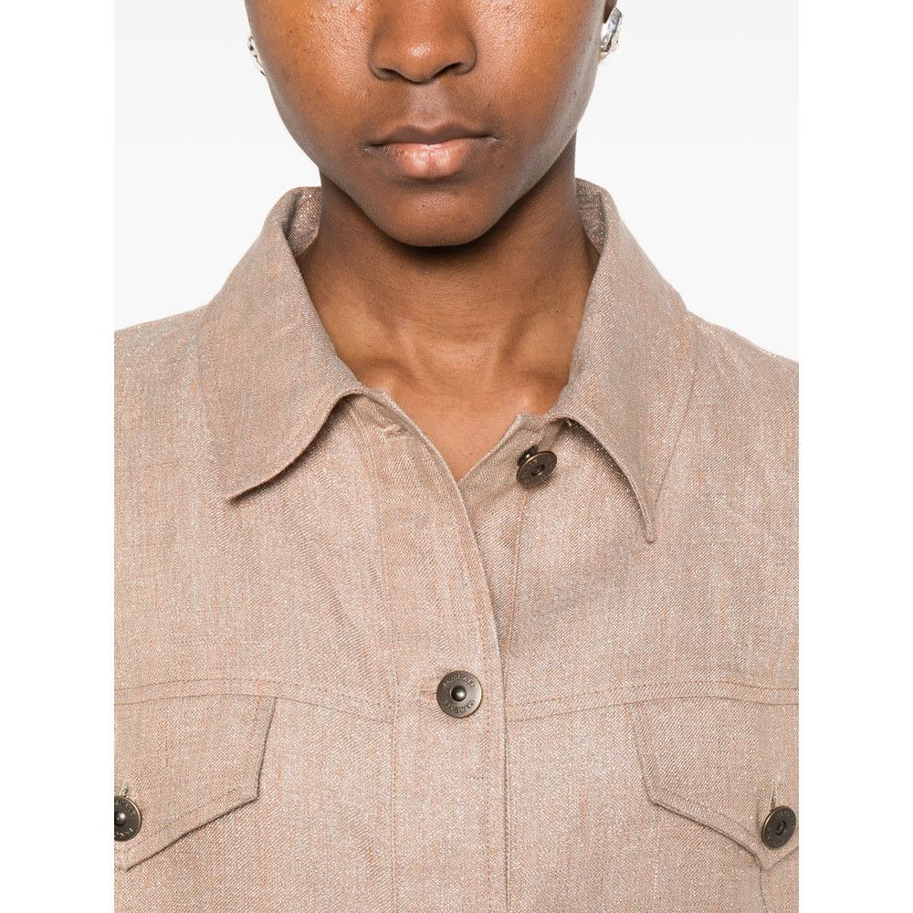 Panicale Panicale NEUTRALS Jackets - Waistcoat & Gilets Size M / US 6-8 / IT 42-44 - 2 Thumbnail