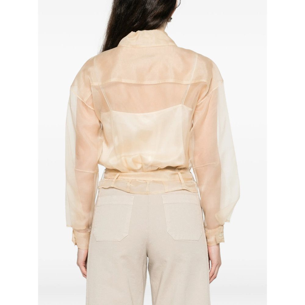Panicale Panicale NEUTRALS Tops - Shirts Size M / US 6-8 / IT 42-44 - 3 Thumbnail