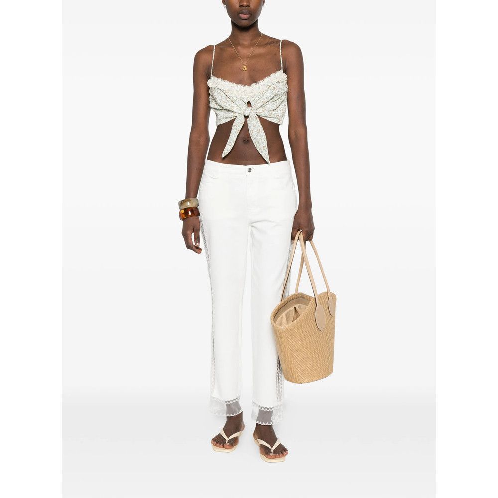 Ermanno Scervino Ermanno Scervino NEUTRALS Tops - Vests & Tank Tops Size S / US 4 / IT 40 - 3 Thumbnail