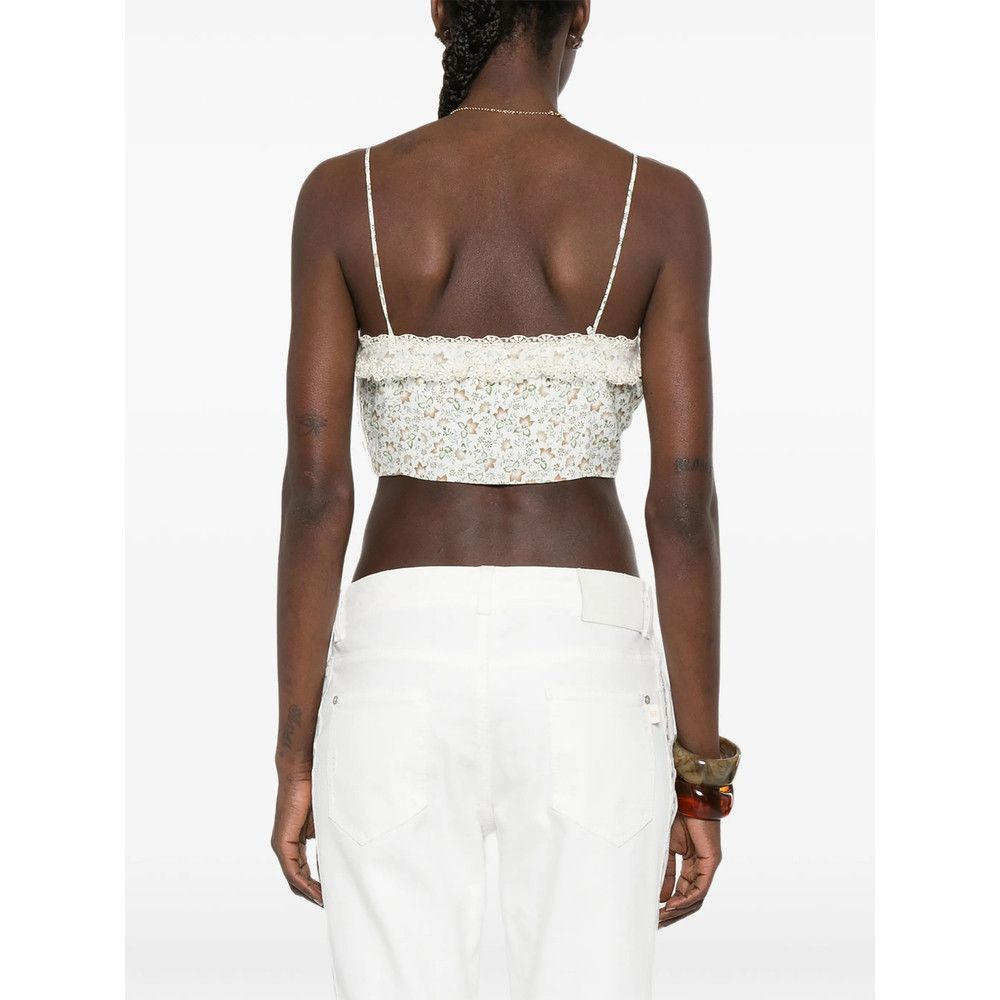 Ermanno Scervino Ermanno Scervino NEUTRALS Tops - Vests & Tank Tops Size M / US 6-8 / IT 42-44 - 4 Thumbnail