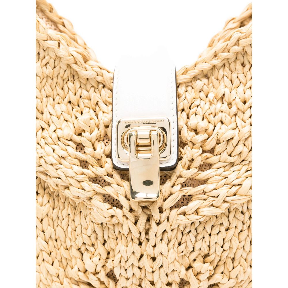 Ermanno Scervino Ermanno Scervino NEUTRALS Tote Bags Size ONE SIZE - 3 Thumbnail