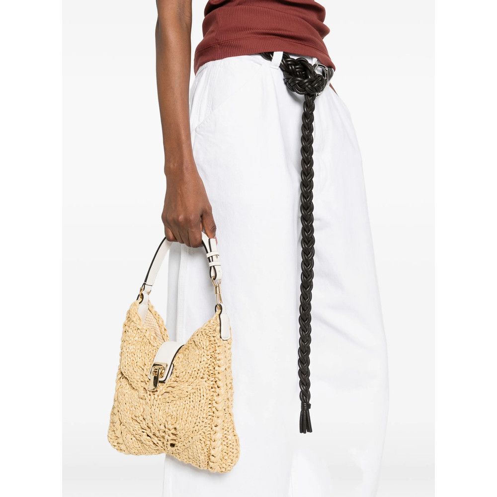 Ermanno Scervino Ermanno Scervino NEUTRALS Tote Bags Size ONE SIZE - 4 Thumbnail