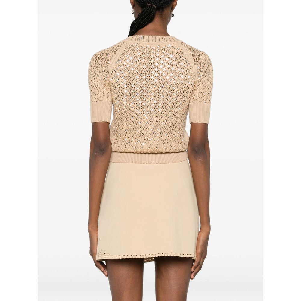 Ermanno Scervino Ermanno Scervino NEUTRALS Knitwear - Jumpers Size XS / US 0-2 / IT 36-38 - 2 Thumbnail