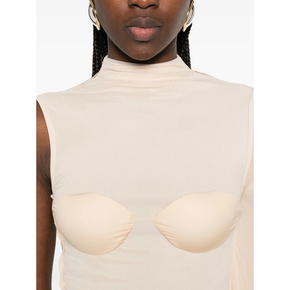 Jean Paul Gaultier Jean Paul Gaultier NEUTRALS Dresses - Cocktail & Party Dresses Size S / US 4 / IT 40 - 4 Thumbnail