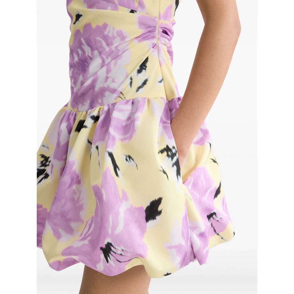 Patou Patou YELLOW Dresses - Day Dresses Size S / US 4 / IT 40 - 4 Thumbnail