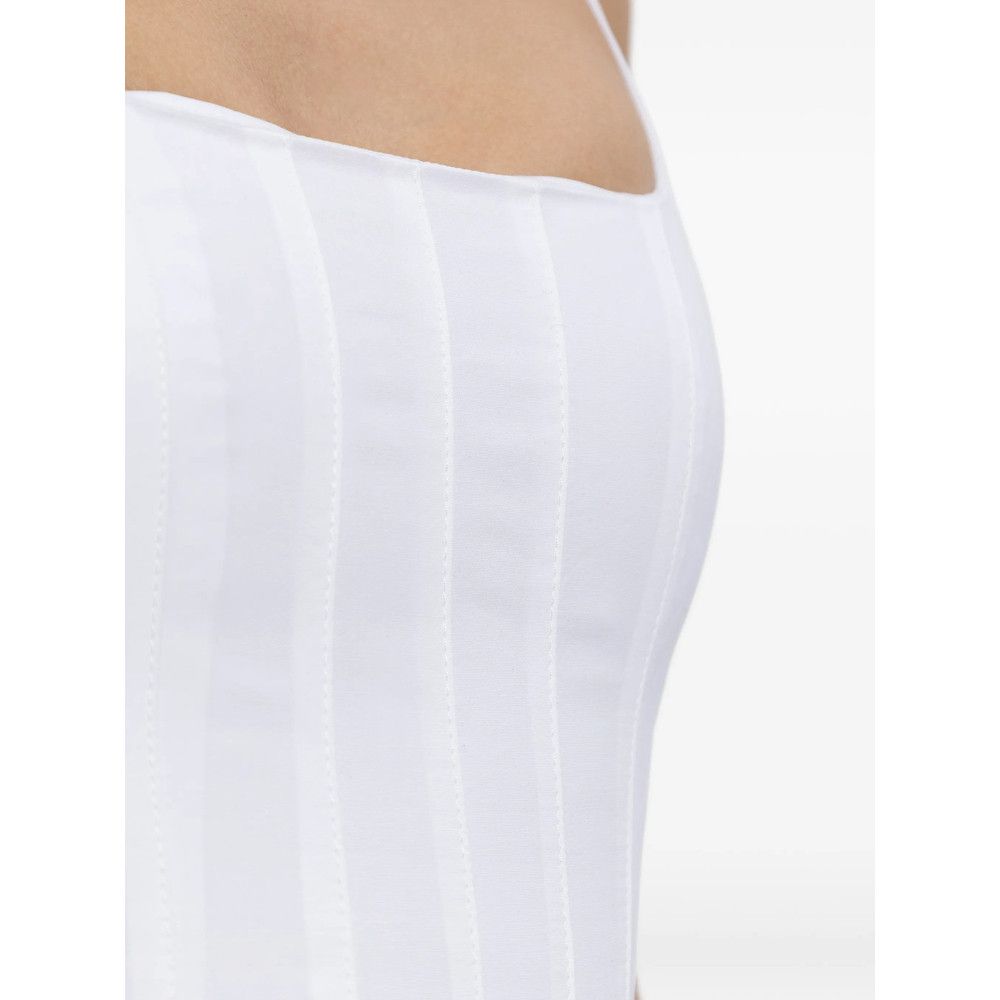 Jacquemus Jacquemus WHITE Dresses - Day Dresses Size S / US 4 / IT 40 - 2 Thumbnail