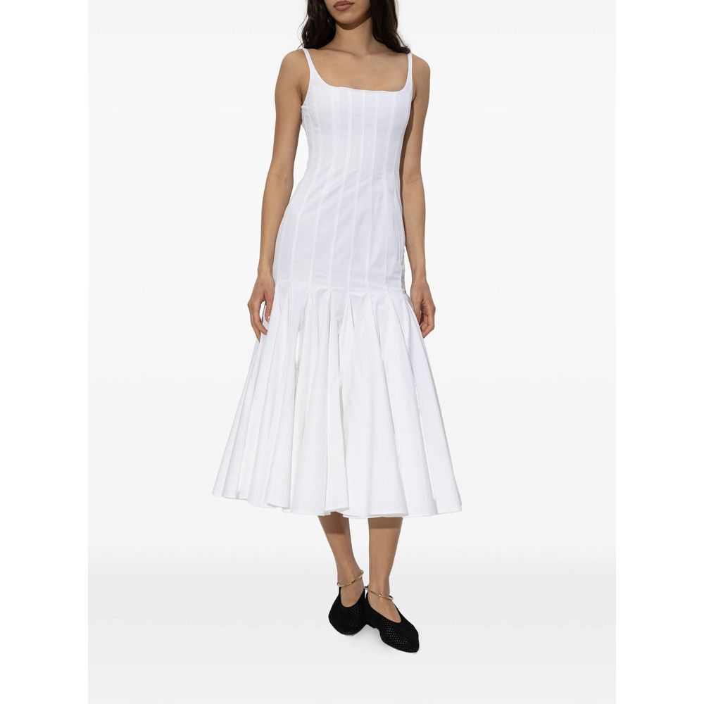 Jacquemus Jacquemus WHITE Dresses - Day Dresses Size S / US 4 / IT 40 - 3 Thumbnail