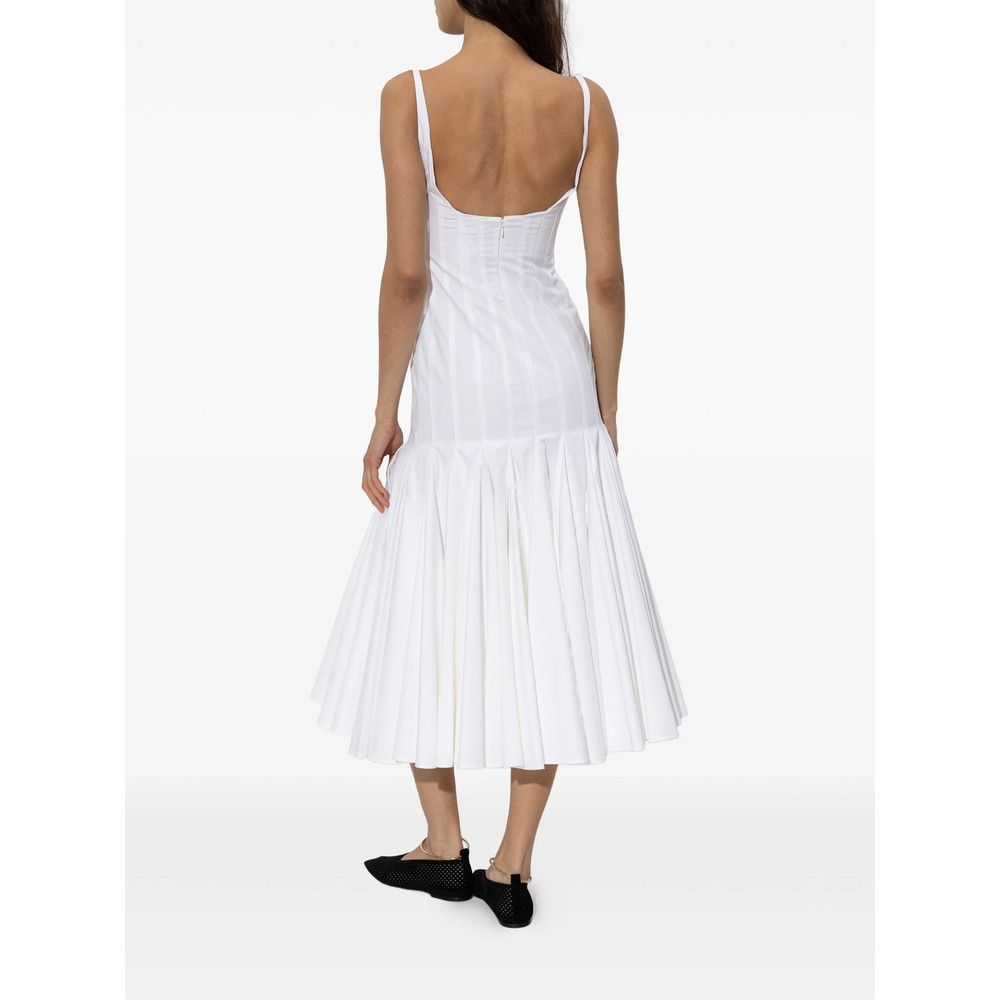 Jacquemus Jacquemus WHITE Dresses - Day Dresses Size M / US 6-8 / IT 42-44 - 5 Thumbnail