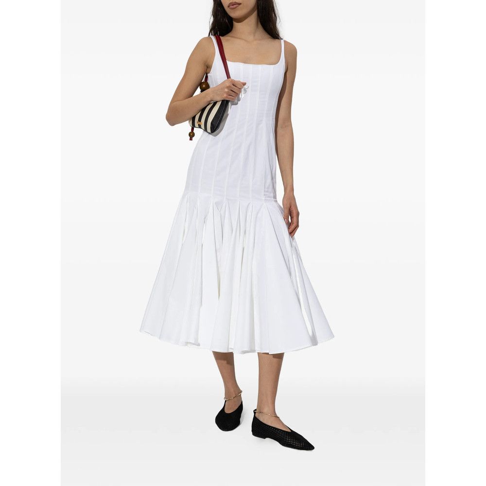 Jacquemus Jacquemus WHITE Dresses - Day Dresses Size M / US 6-8 / IT 42-44 - 4 Thumbnail