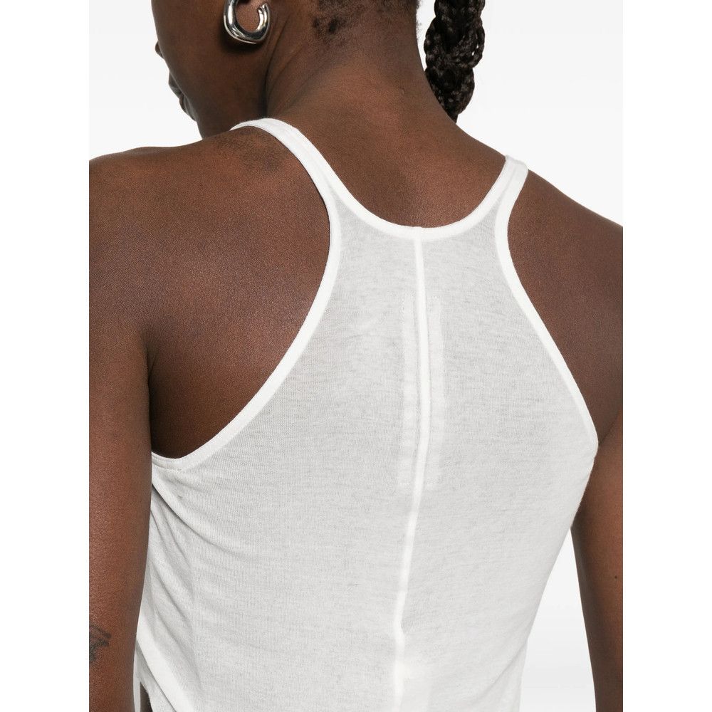 Rick Owens Drkshdw Rick Owens Drkshdw WHITE Tops - Vests & Tank Tops Size S / US 4 / IT 40 - 2 Thumbnail