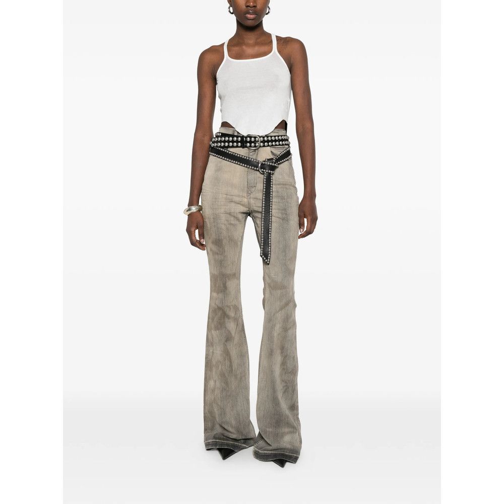 Rick Owens Drkshdw Rick Owens Drkshdw WHITE Tops - Vests & Tank Tops Size S / US 4 / IT 40 - 3 Thumbnail