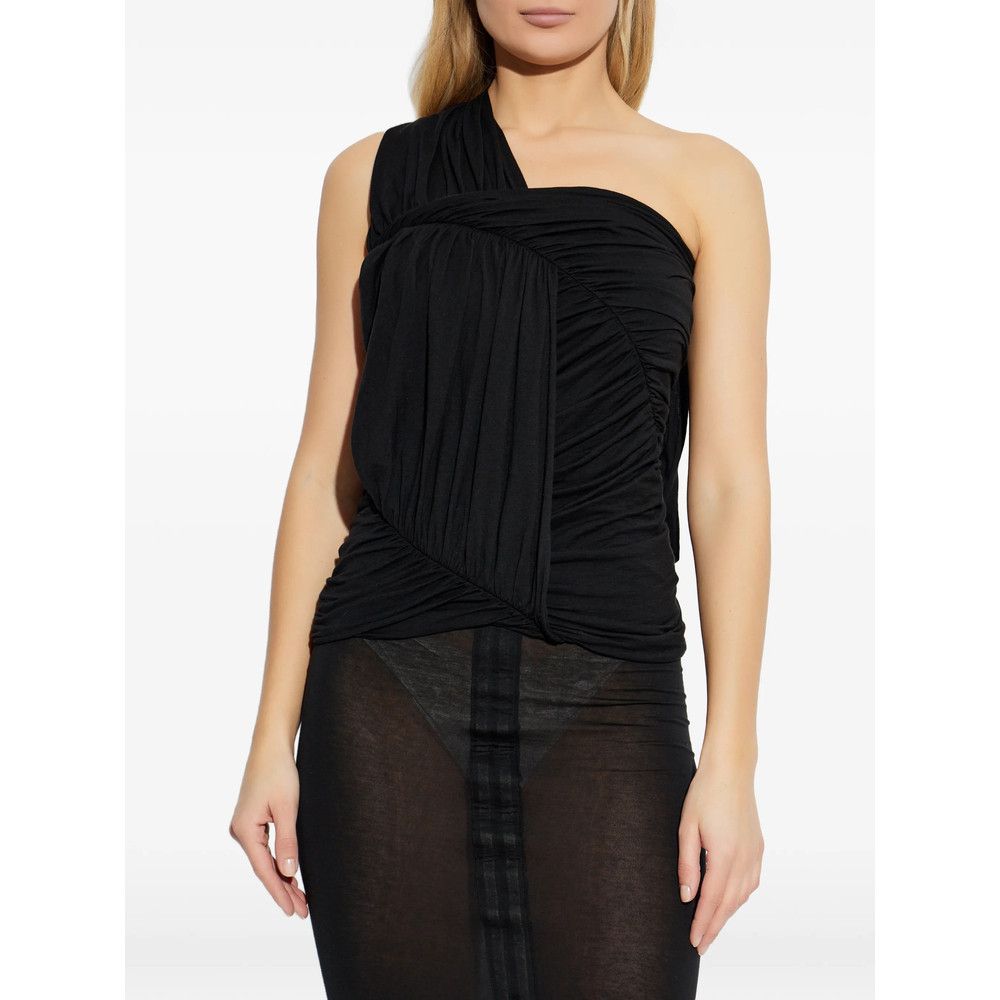 Rick Owens Drkshdw Rick Owens Drkshdw BLACK Tops - Blouses Size S / US 4 / IT 40 - 3 Thumbnail