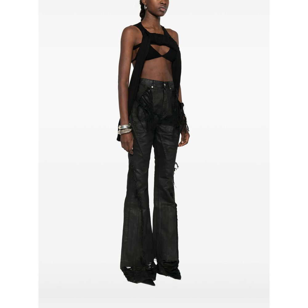 Rick Owens Drkshdw Rick Owens Drkshdw BLACK Tops - Vests & Tank Tops Size XS / US 0-2 / IT 36-38 - 4 Thumbnail