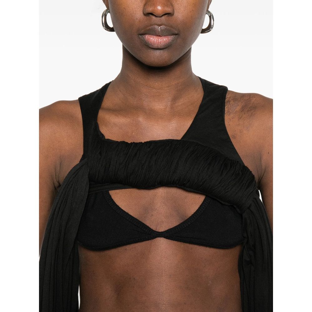 Rick Owens Drkshdw Rick Owens Drkshdw BLACK Tops - Vests & Tank Tops Size XS / US 0-2 / IT 36-38 - 3 Thumbnail