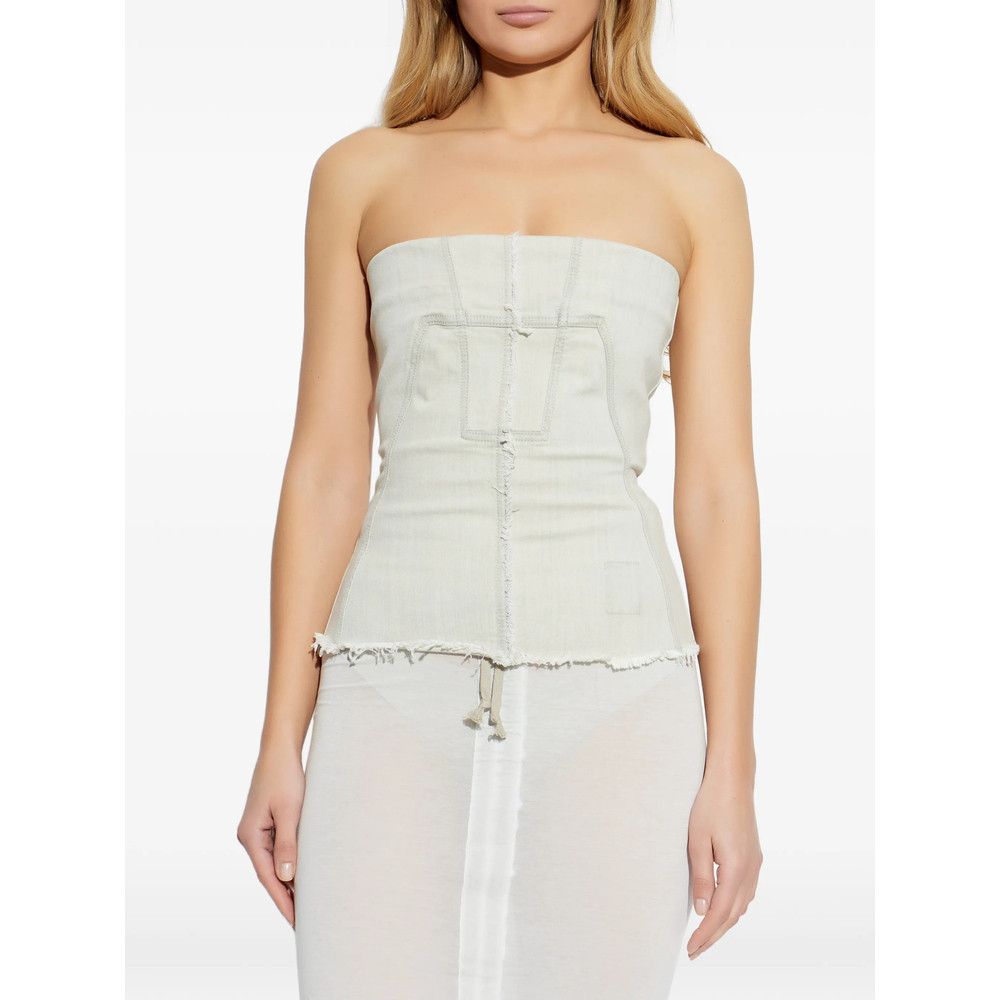Rick Owens Drkshdw Rick Owens Drkshdw NEUTRALS Tops - Vests & Tank Tops Size M / US 6-8 / IT 42-44 - 2 Thumbnail