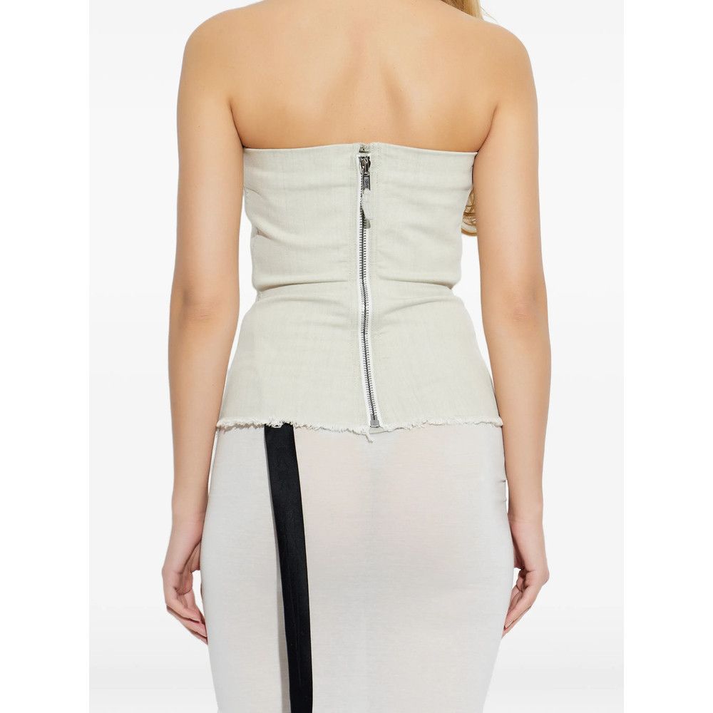Rick Owens Drkshdw Rick Owens Drkshdw NEUTRALS Tops - Vests & Tank Tops Size S / US 4 / IT 40 - 5 Thumbnail