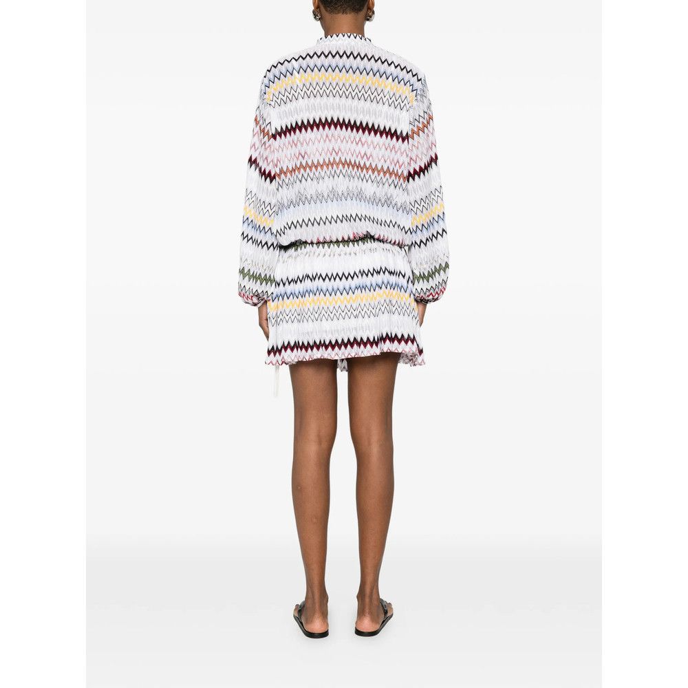Missoni Missoni WHITE Dresses - Day Dresses Size S / US 4 / IT 40 - 2 Thumbnail