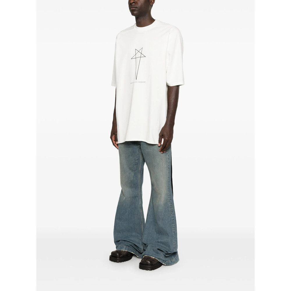 Rick Owens Drkshdw Rick Owens Drkshdw WHITE T-Shirts & Vests - T-Shirts Size US L / EU 52-54 / 3 - 4 Thumbnail