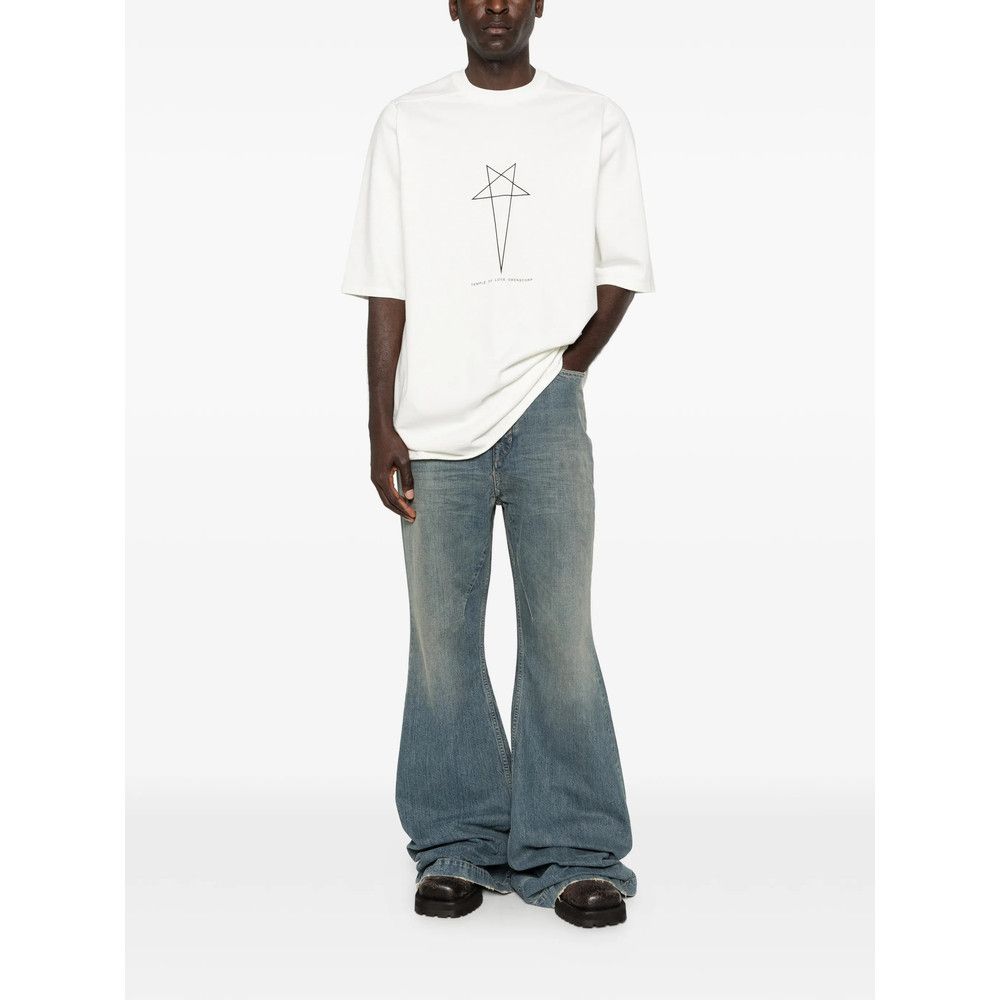 Rick Owens Drkshdw Rick Owens Drkshdw WHITE T-Shirts & Vests - T-Shirts Size US S / EU 44-46 / 1 - 2 Thumbnail