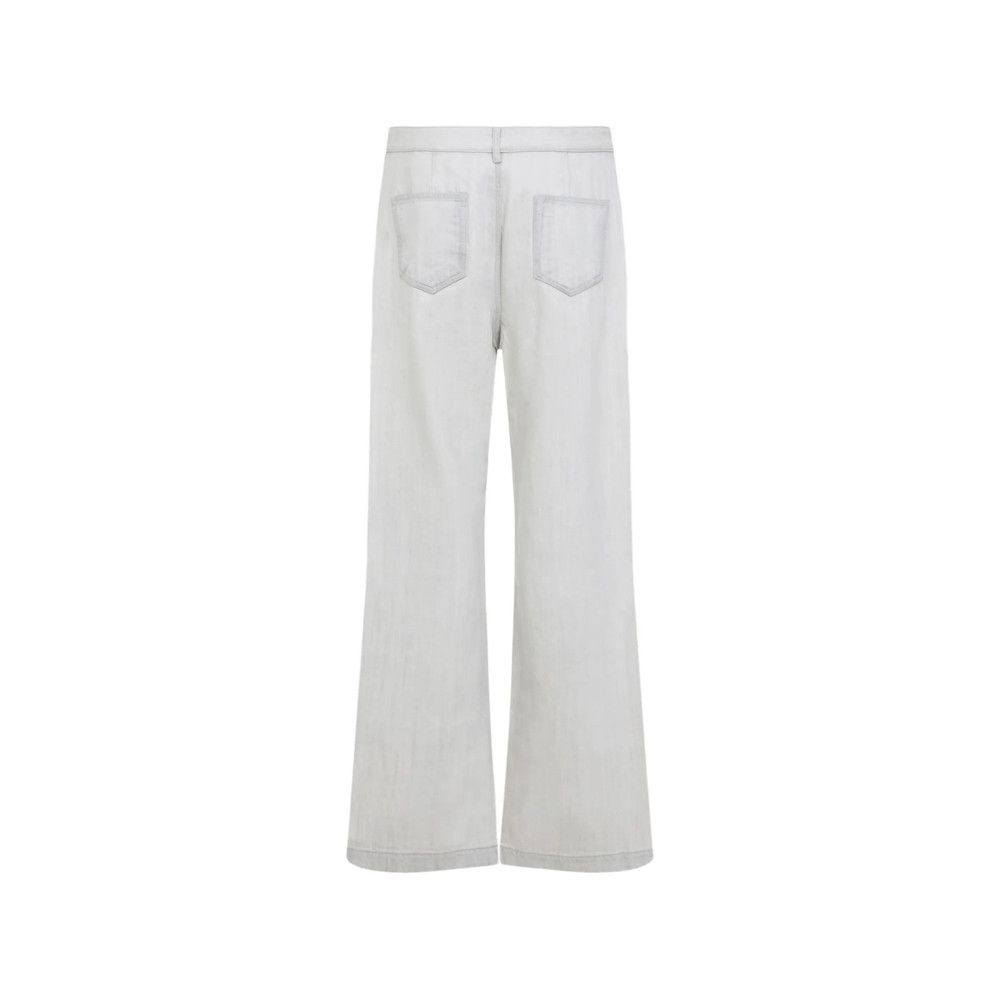 Rick Owens Drkshdw Rick Owens Drkshdw NEUTRALS Denim - Bootcut Jeans Size US 33 - 2 Thumbnail