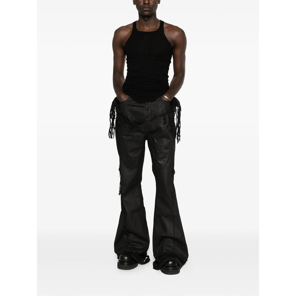 Rick Owens Drkshdw Rick Owens Drkshdw BLACK Denim - Bootcut Jeans Size US 32 / EU 48 - 3 Thumbnail