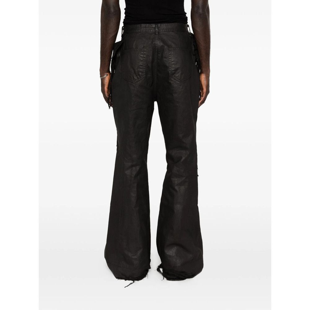 Rick Owens Drkshdw Rick Owens Drkshdw BLACK Denim - Bootcut Jeans Size US 34 / EU 50 - 2 Thumbnail